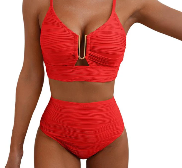 Poolside Confidence Curve Bikini Set