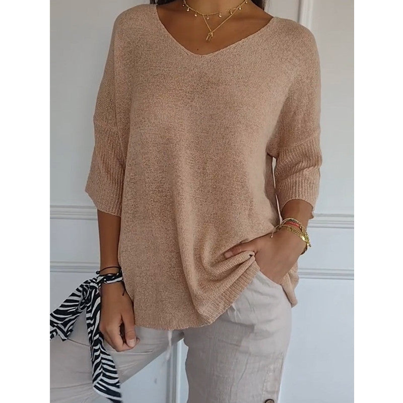 V-Neck Lightweight Top