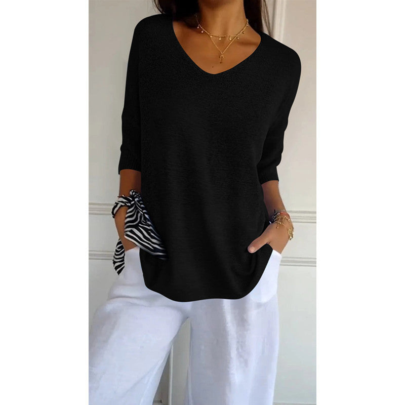 V-Neck Lightweight Top