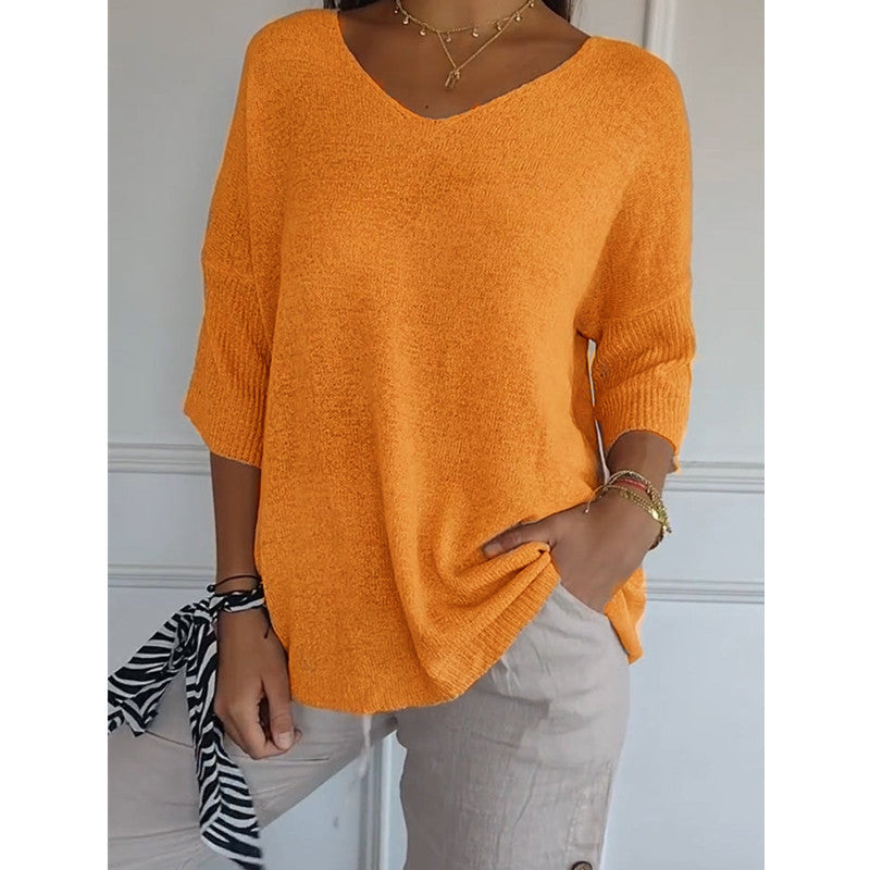 V-Neck Lightweight Top