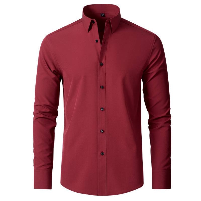 No-Iron Wrinkle-Resistant Comfortable Professional Dress Shirt