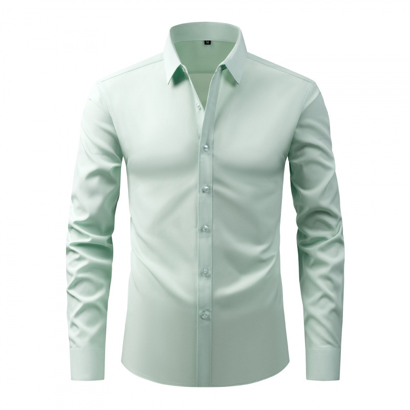 No-Iron Wrinkle-Resistant Comfortable Professional Dress Shirt