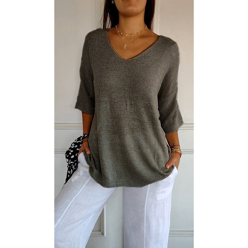 V-Neck Lightweight Top