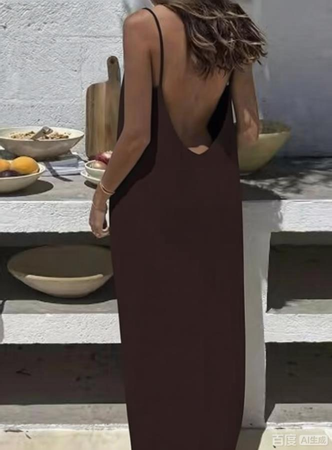 🔥Sunset Backless Maxi Dress