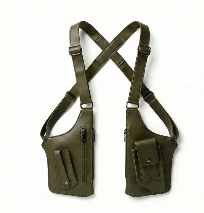 🔥LAST DAY⚡50K+ SOLD!🎁Heritage Flat Chest Carry Pack