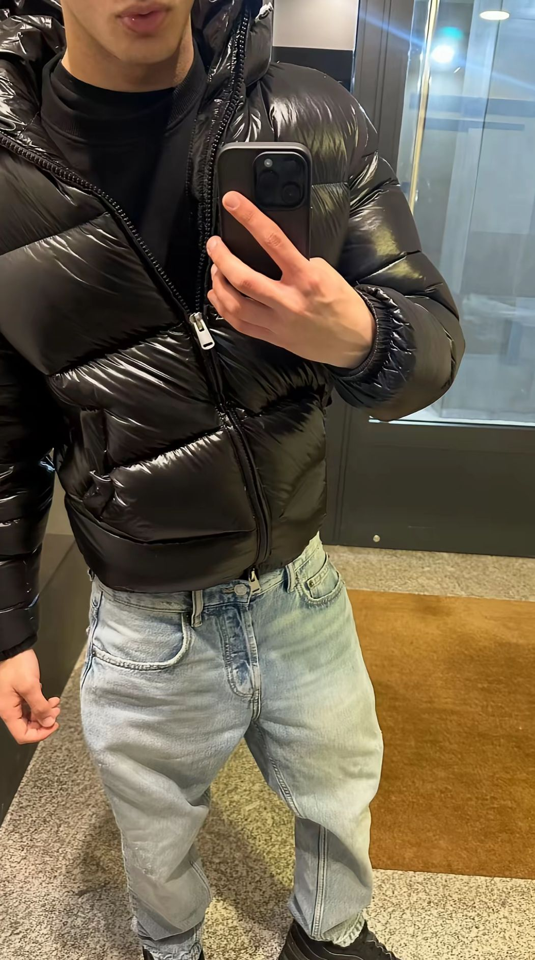 Cropped Cozy Puffer Jacket