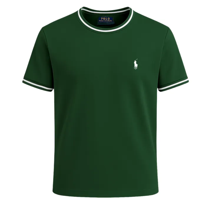 🔥Everyday Classic Contrast Polo Tee