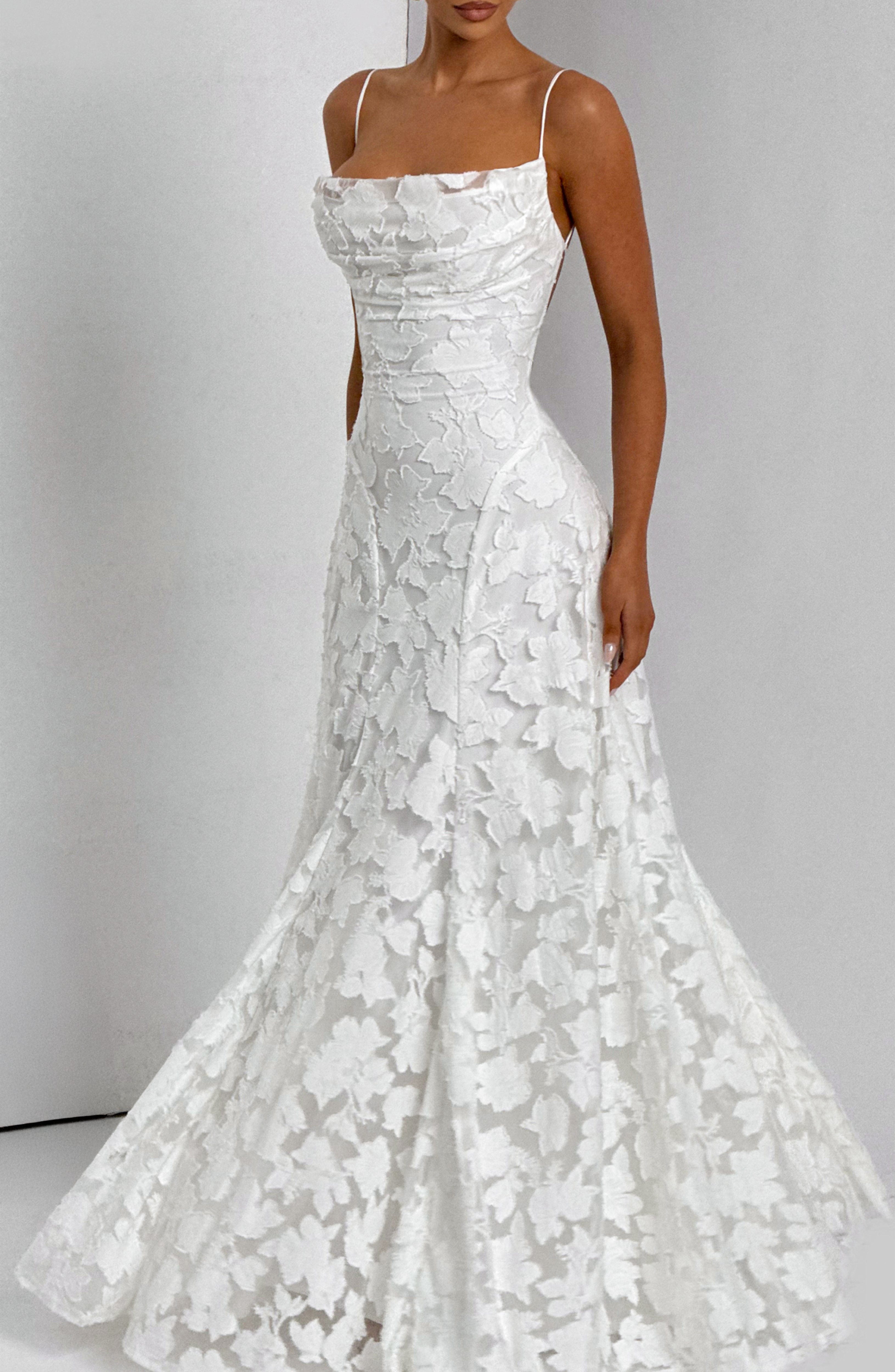 Elegant Floral Maxi Dress