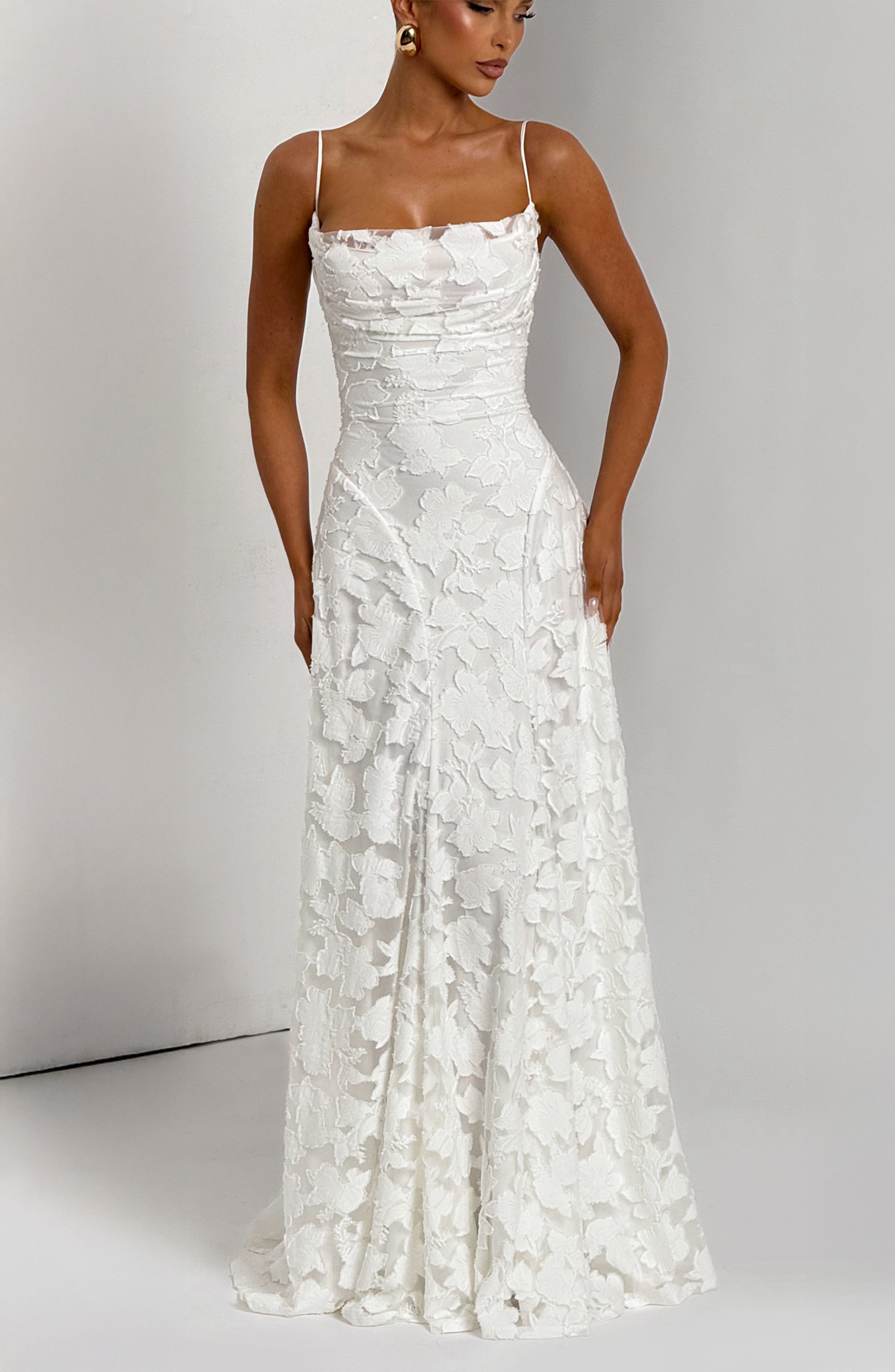 Elegant Floral Maxi Dress