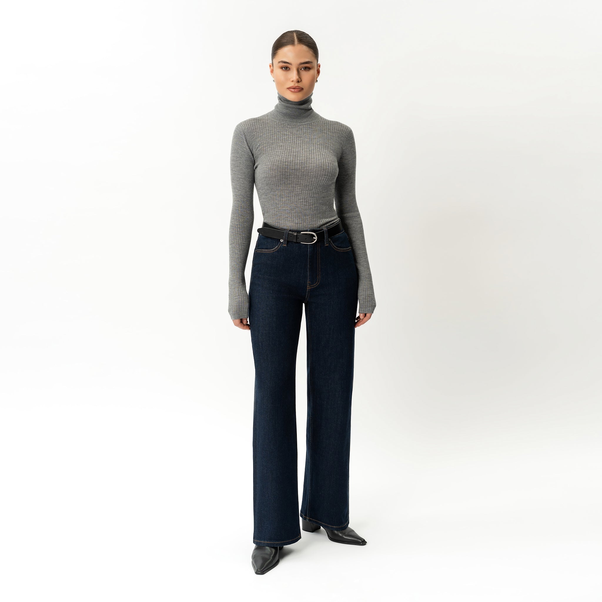 Everyday Relaxed Wide Leg Denim Jeans