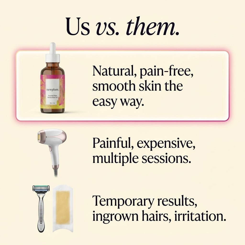 🔥LAST DAY⚡77K+ SOLD!🎁Bare Natural Hair Reduction Oil