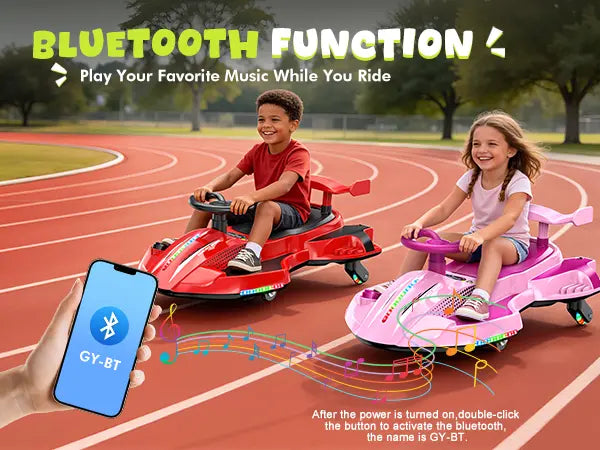 DriftPro Electric Wiggle Ride Car