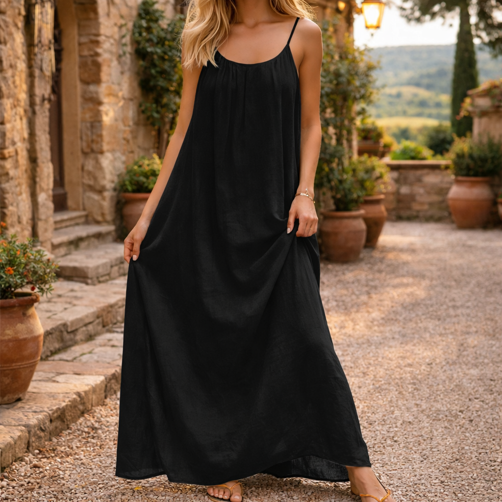 🔥Sunset Backless Maxi Dress