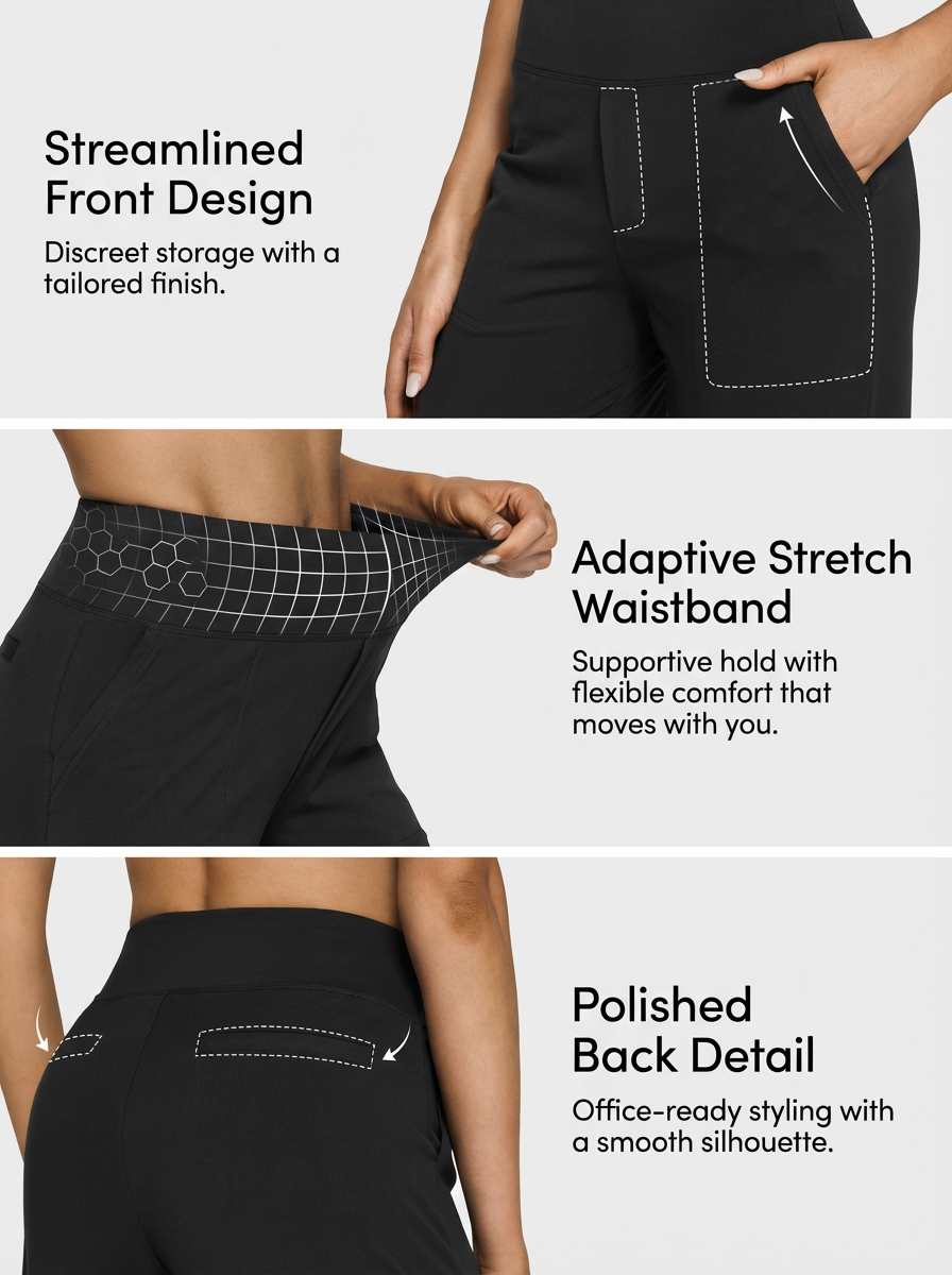 🔥Everyday Work Wide Pants