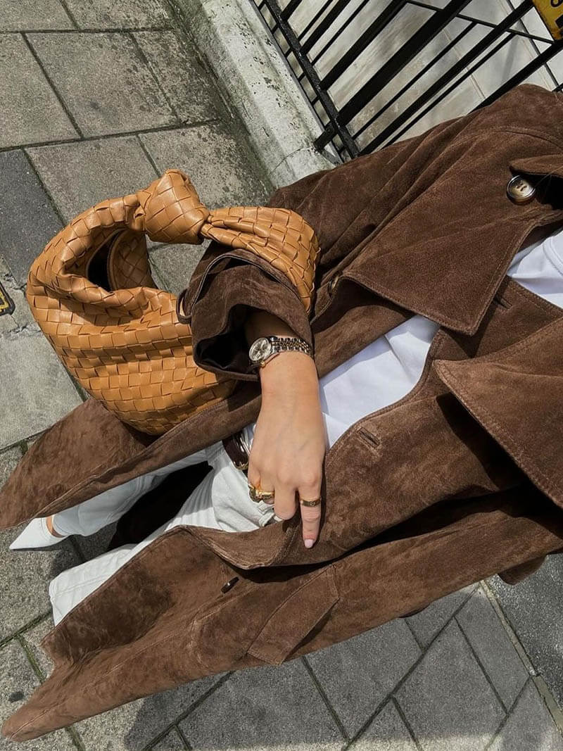 Premium Soft Long Trench Coat