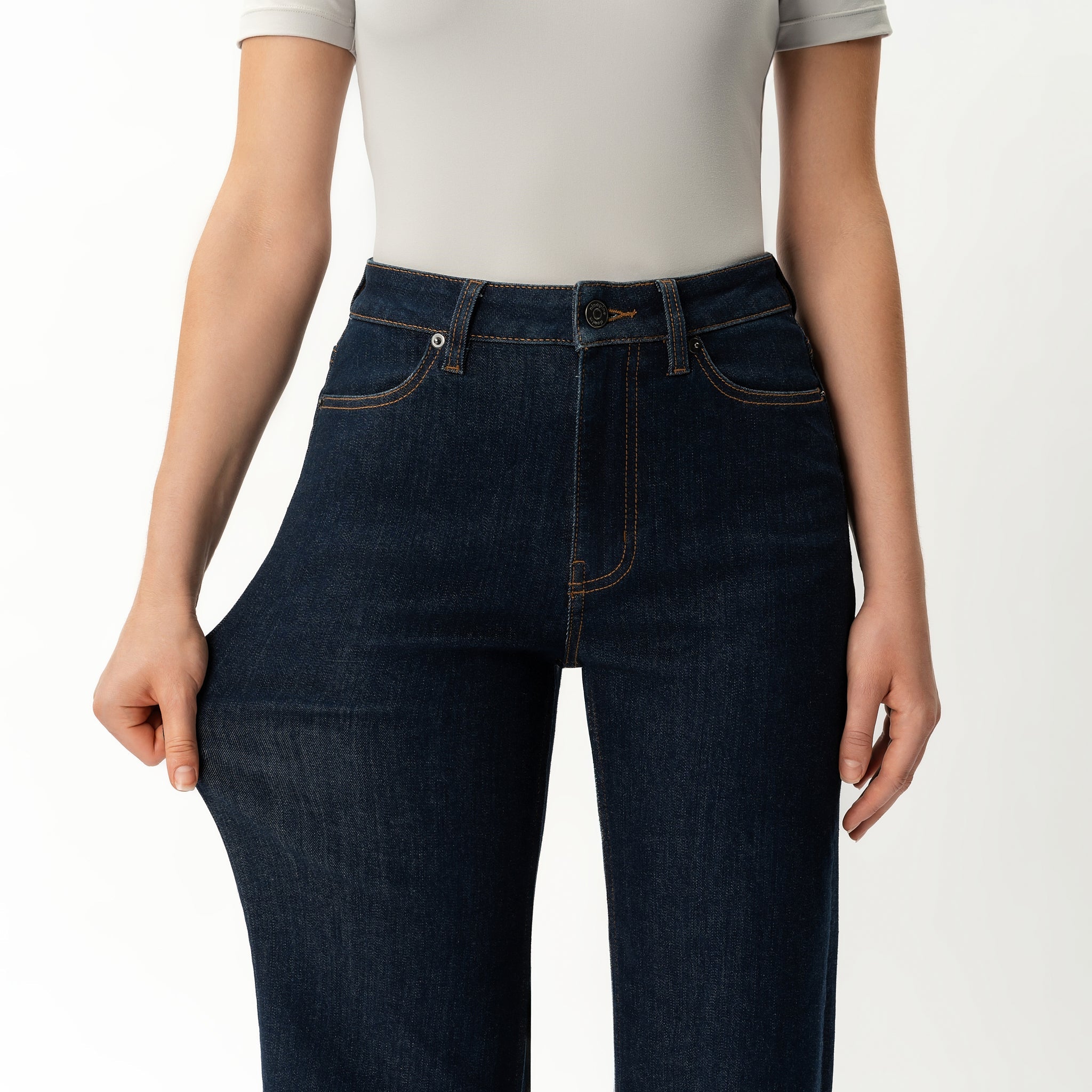 Everyday Relaxed Wide Leg Denim Jeans