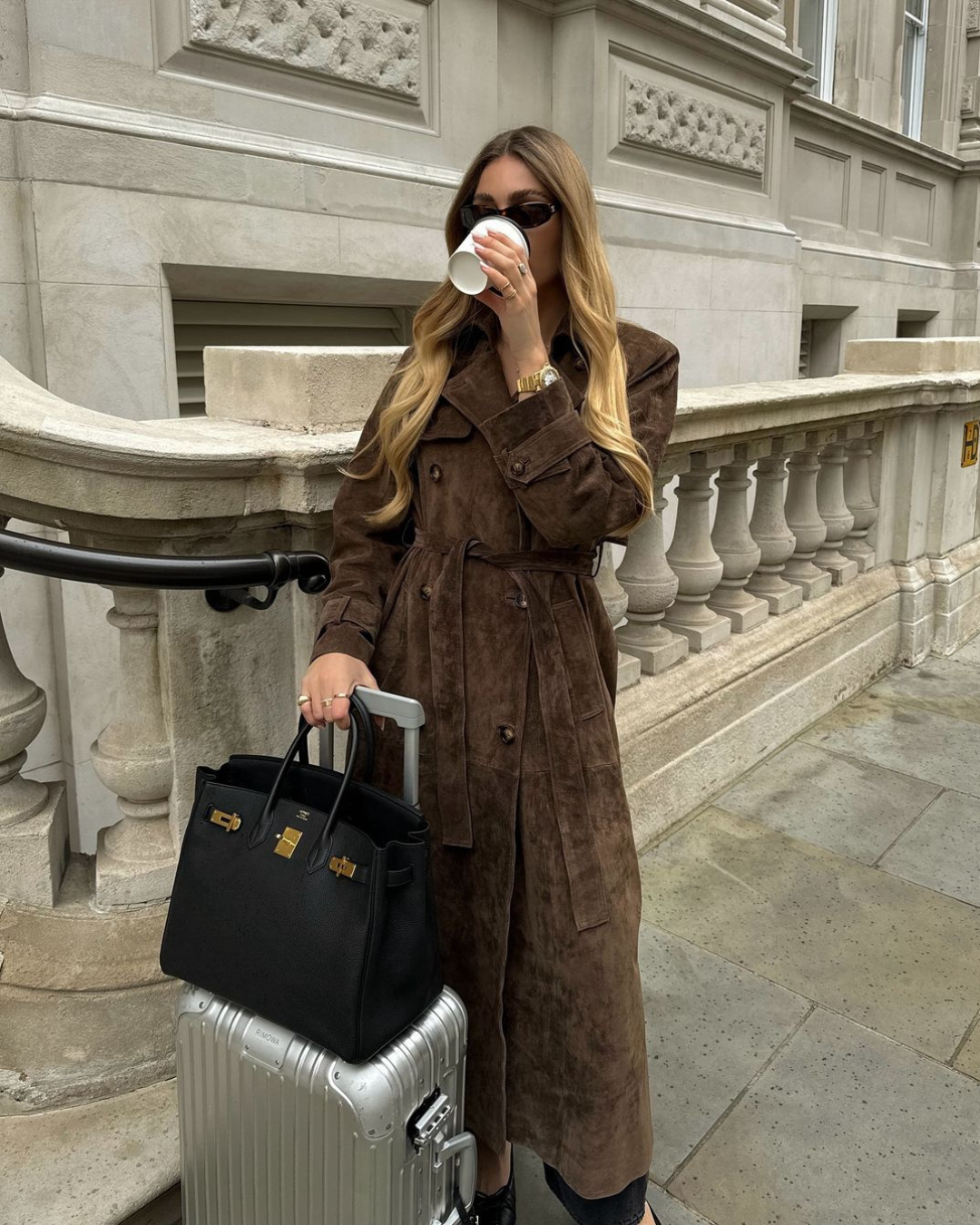 Premium Soft Long Trench Coat